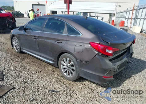 2017 Hyundai Sonata Sport from USA, damaged, VIN 5NPE34AF9HH568009